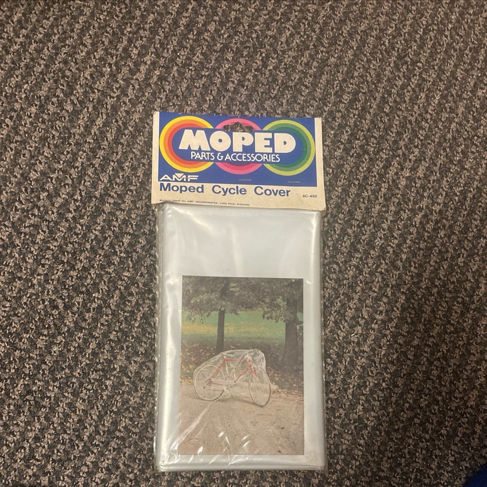AMF Moped Cycle Cover vintage. New / sealed